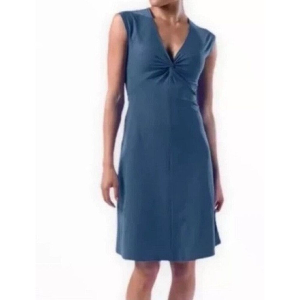 Patagonia Women’s Bandha Twist Short Sleeve A-Line Performance Dress Size Small